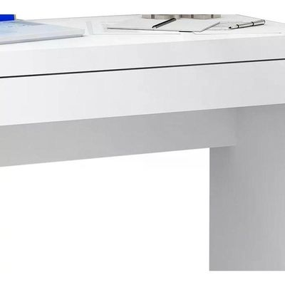 Escrivaninha 01 Gaveta Me4107 Branco Tecno Mobili Branco
