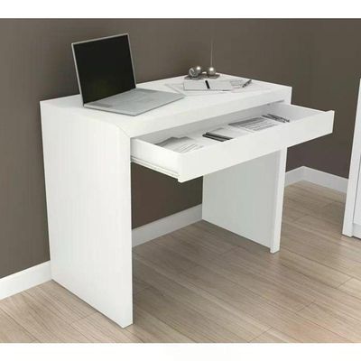 Escrivaninha 01 Gaveta Me4107 Branco Tecno Mobili Branco