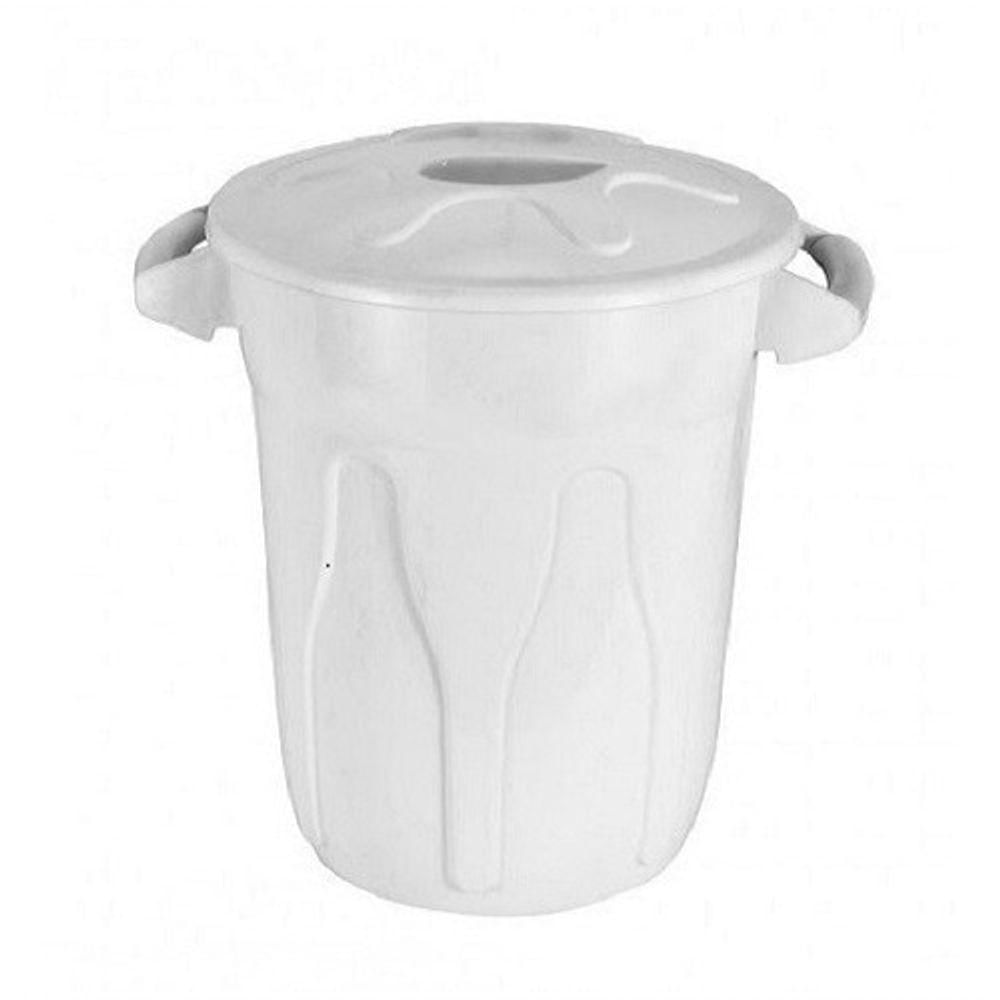 Cesto Plástico 40l Com Tampa (cr40)