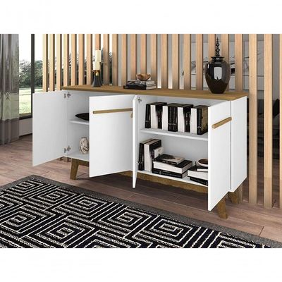 Aparador Buffet Opala Cinamomo/branco