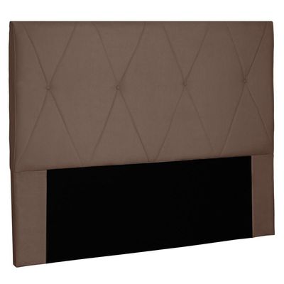 Cabeceira Estofada Box Casal Queen Size 160cm Caramelo