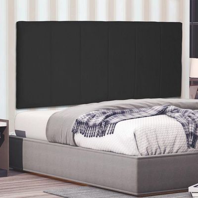Cabeceira Painel Estofada Box Casal Ravenna 140cm Preto