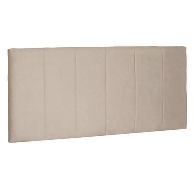 Cabeceira Painel Estofada Box Casal Ravenna 140cm Bege