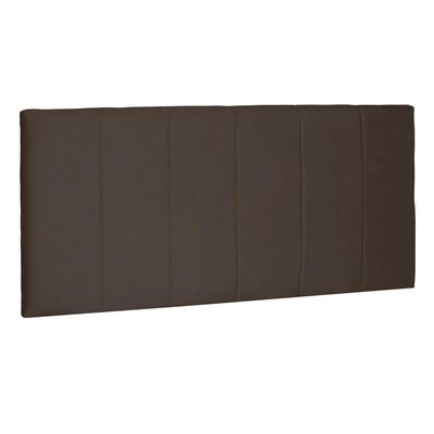 Cabeceira Painel Estofada Box Casal Ravenna 140cm Caramelo