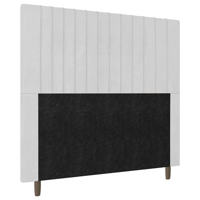 Cabeceira Cama Box Casal Nala 140cm Corano Branco