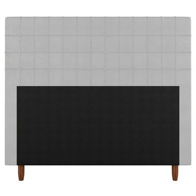 Cabeceira Cama Box Casal Parisis 140Cm Sintético Branco