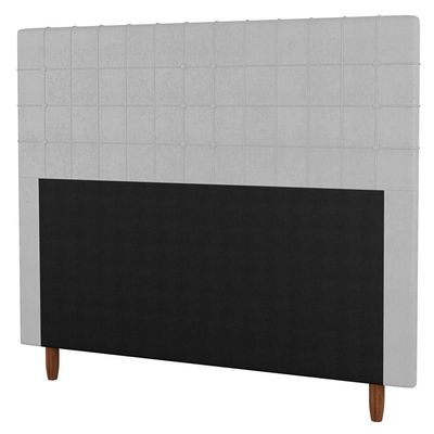 Cabeceira Cama Box Casal Parisis 140Cm Sintético Branco
