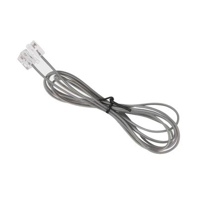 Fio Telefonico Cabo Rj11 Kit 50 Uni 1 Metro E 60Cm Telefone