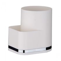 Suporte Pia Detergente Bucha Esponja Branco Future 1253bc