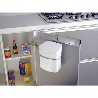 Lixeira 25 Litros Com Suporte Para Porta Armario Cozinha