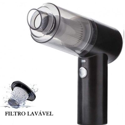 Mini Aspirador De Pó S/Fio Portátil Carregamento Via Usb