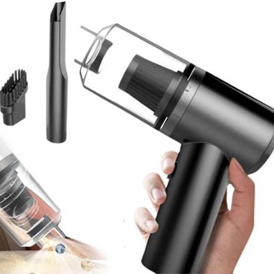 Mini Aspirador De Pó S/Fio Portátil Carregamento Via Usb