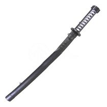 Espada Ninja Katana Samurai C/ Som E Luz À Pilha Preto