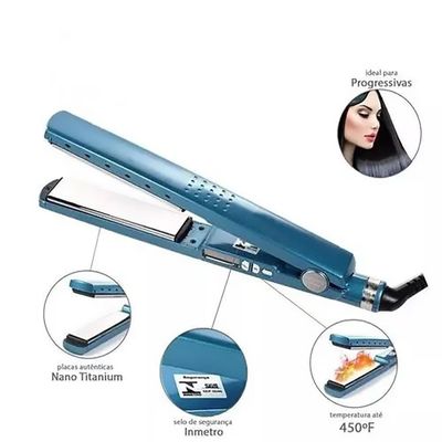 Prancha Chapinha Profissional Titânio Nº6 Bivolt
