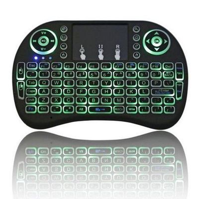 Mini Teclado Wireless Bluetooth Touchpad Sem Fio Iluminado