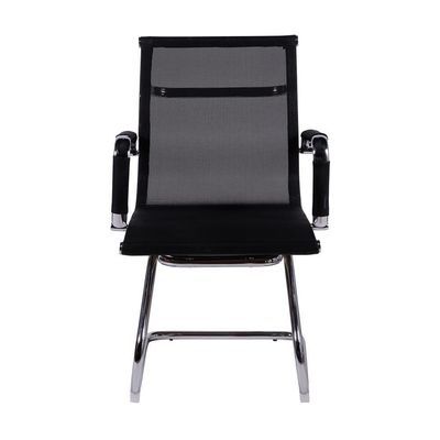 Cadeira De Escritorio Eames Fixa - Tela Mesh Preta