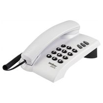 Telefone com Fio Intelbras Pleno sem Chave Cinza Artico