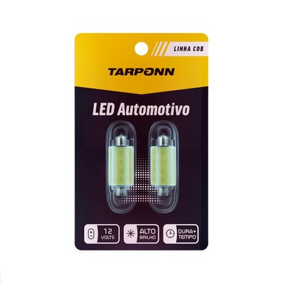 Lampada LED Tarponn Torpedo SJ-COB-12C - 41MM (PAR)