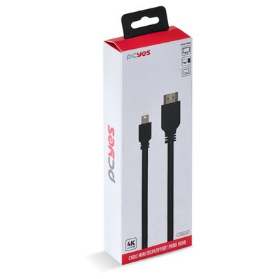 Cabo Mini Displayport Macho para HDMI 2.0 Macho 2 Metros - PMDPH4K-2