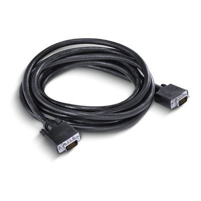 Cabo de Vídeo VGA 15 Pinos Macho para VGA 15 Pinos Macho 28AWG Puro Cobre 3 Metros - PVM15-3