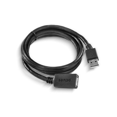 Cabo Extensor USB a 2.0 Macho para USB a 2.0 Femea 28AWG Puro Cobre 2 Metros - PUAMF2-2
