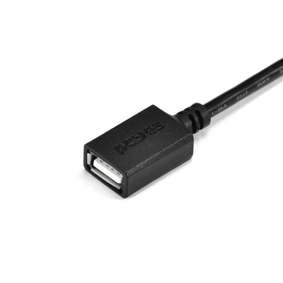 Cabo Extensor USB a 2.0 Macho para USB a 2.0 Femea 28AWG Puro Cobre 2 Metros - PUAMF2-2