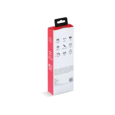 Cabo Mini Displayport Macho para Displayport Macho V.1.2 28AWG Puro Cobre 2 Metros - PMDDPM-2