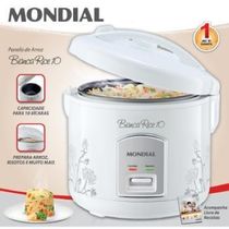 Panela Eletrica ARROZ Mondial 10 Xicaras 700W - PE-10 Branco 110 VOLTS
