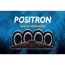 Sensor de Estacionamento Positron 4 Sensores PS220 Branco