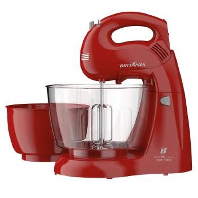 Bat Britania Perola Cristal Duo 4VEL 500W  - 33402219 Vermelho 220 VOLTS