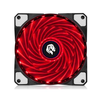 Cooler P/ Gabinete Hayom 120MM Vermelho - FC1300