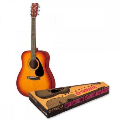 Kit Violao Acustico Yamaha F310P Tabacco BRONW Sunburst + Capa+acessorios