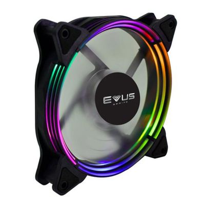 Cooler Gamer EVUS F-12RGB FAN 12CM com LED RGB