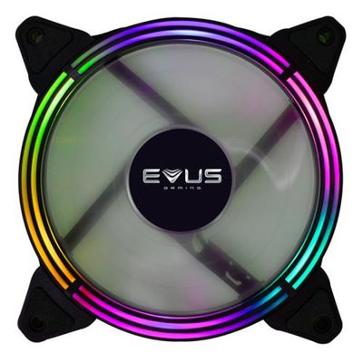 Cooler Gamer EVUS F-12RGB FAN 12CM com LED RGB