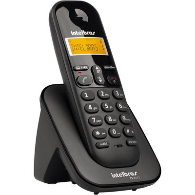 Ramal de Telefone sem Fio TS3111 Preto Intelbras