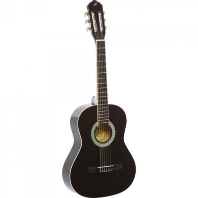 Violao Acustico Infantil 3/4 NYLON N6 START Preto Giannini