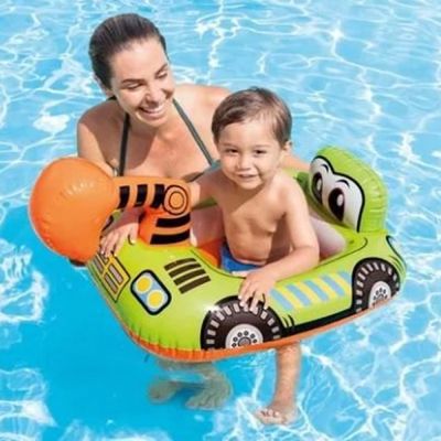 Boia Baby Bote Inflável Kiddie Escavadeira - Intex