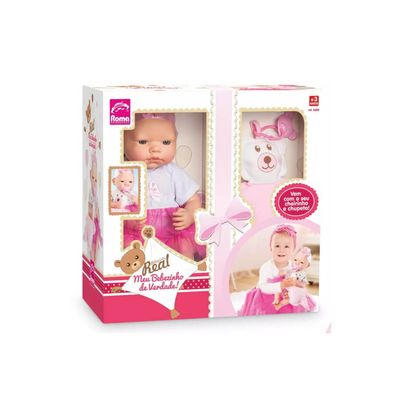 Boneca Bebezinho Real Pink - Roma