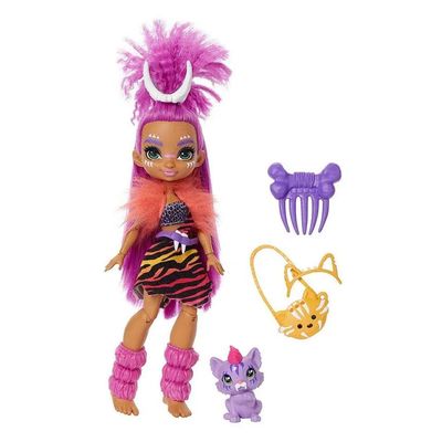 Boneca com Pet Cave Club Roaralai e Ferrel - Mattel
