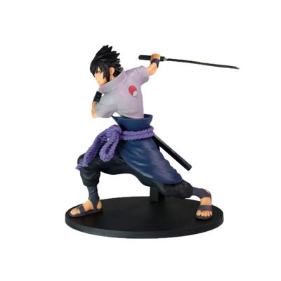 Boneco Naruto Shippuden Uchiha Sasuke Sharingan - Bandai