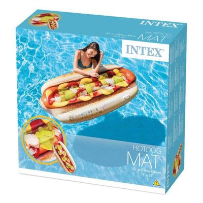 Colchão Inflável para Piscina Hotdog - Intex