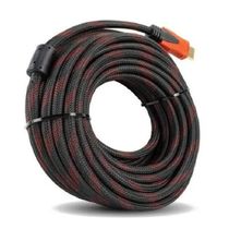 Cabo Hdmi 10m Metros Blindado 3d Full Hd Para Tv Game Pc Notebok