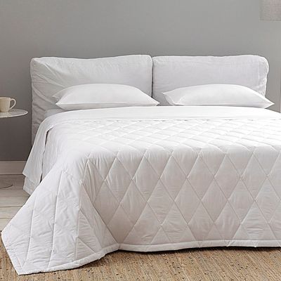 jogo cama casal buddemeyer 180 fios basic percalle branco