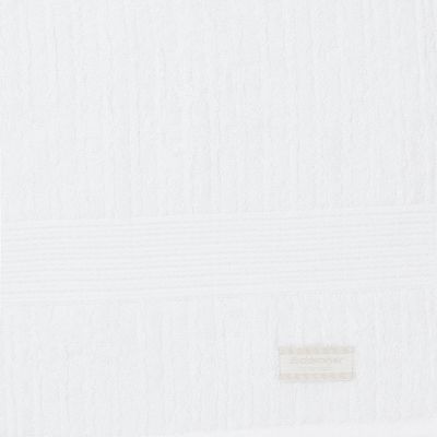 jogo toalhas banhão buddemeyer 5p fio penteado branco
