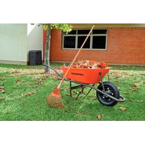 Vassoura Jardim Metálica Fixa 22 Dentes Tramontina