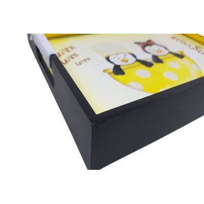 Bandeja Pinguim mdf