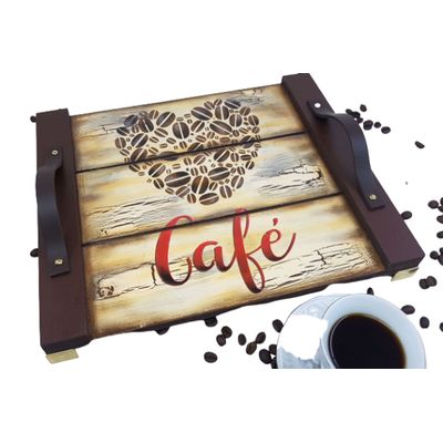 Bandeja Café mdf