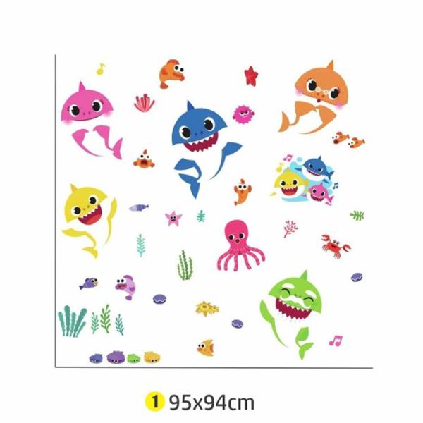 Adesivo de Parede Baby Shark