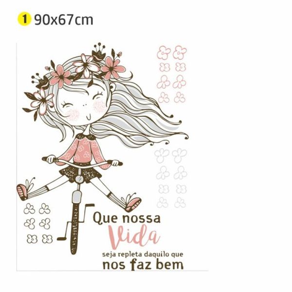 Adesivo Parede Que Nossa Vida
