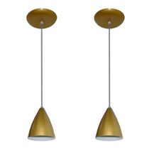 Lustres pendentes 2 un Dourado